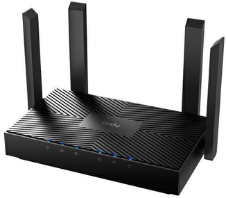 Belaidis Maršrutizatorius - Cudy WR3000 Gigabit Dual-Band 2.4/5 GHz Juodas