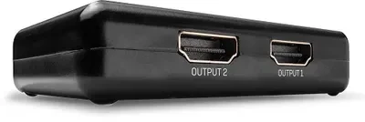 HDMI Skirstytuvas - LINDY 2 Prievadų HDMI 10.2G Skirstytuvas, Juodas