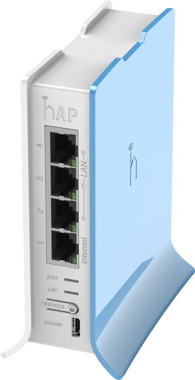 Šakotuvas MikroTik | Access Point | RB941-2nD-TC hAP Lite | 802.11n | 10/100 Mbit/s | MU-MiMO Yes | 12 mėn.