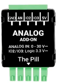 Shelly Analog 0-30V Add-on analoginių įėjimų modulis