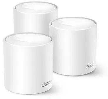 Maršrutizatorius TP-LINK | AX1500 viso namo tinklelio „Wi-Fi 6“ sistema | „Deco X10“ (3 vnt. pakuotė) | 802.11ax | 10/100/1000 Mbit/s | Ethernet LAN (RJ-45) jungtys: 1 | Tinklo palaikymas: Taip | MU-MiMO: Taip | Ne, mobilusis plačiajuostis ryšys: | Antenos tipas: Vidinė