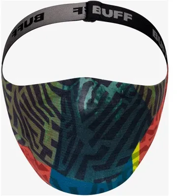 Kaukė BUFF FILTER MASK KIDS STONY Žalias, vienas dydis