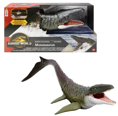 Mattel JURASSIC WORLD milžiniška figūrėlė – Super Colossal Mosa (JGB51)