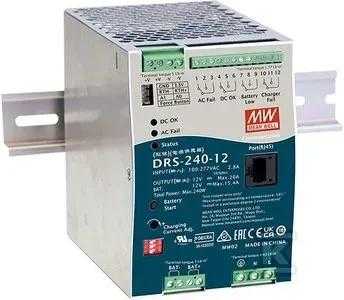 Mean Well DRS-240-24 BUFERINIS MAITINIMO TAIKYMAS 240W 24V 10