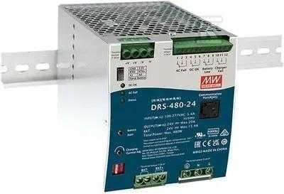 Mean Well DRS-480-24 BUFERINIS MAITINIMO TAIKYMAS 480W 24V 20