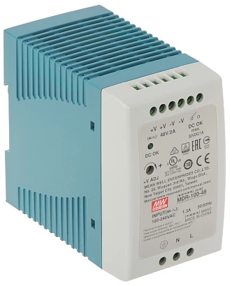 Maitinimo blokas MDR-100-48 su 48V išvestimi