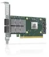 Mellanox ConnectX-6 Dx EN adapterio kortelė, 100GbE dviejų prievadų QSFP56, PCIe4.0 x16, be kriptovaliutų