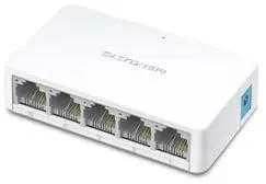Šakotuvas „Mercusys“ | Komutatorius | MS105 | Nevaldomas | Stalinis | 10/100 Mbps (RJ-45) jungčių kiekis: 5 | Maitinimo šaltinio tipas: Išorinis