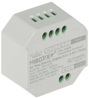 Miboxer IŠMANUSIS LED APŠVIETIMO VALDIKLIS TRI-C1ZR ZigBee, 2.4GHz