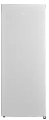 Midea Šaldiklis | MDRU229FZE01 | Energijos vartojimo efektyvumo klasė E | Vertikalus | Laisvai pastatomas | Aukštis 142 cm | Bendra grynoji talpa 160 l | Baltas