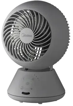 Ventiliatorius Midea Fan | MFT302R0BPK | Table Fan | 30 W | Diameter 15.2 cm | Greičių skaičius 3 | Oscillation | Dark Pilkas