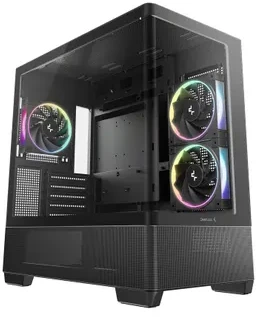 Deepcool Case | CG380U 3F | Micro ATX | Juodas