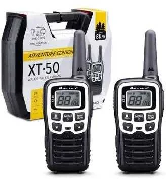 ALAN PMR MIDLAND XT50 rankinio radijo lagaminas