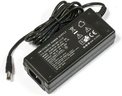 MIKROTIK 48POW Mikrotik 48POW 48V 1.46A maitinimo adapteris + maitinimo kištukas