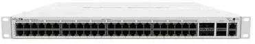 Šakotuvas MikroTik CRS354-48P-4S+2Q+RM | Jungiklis | 48x RJ45 1000 Mb/s, 4x SFP+, 2x QSFP