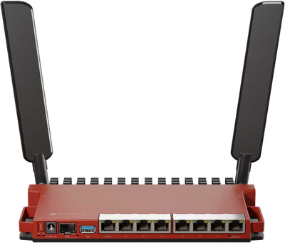 MikroTik | Maršrutizatorius | L009UiGS-2HaxD-IN | 802.11ax | 10/100/1000 Mbit/s | Ethernet LAN (RJ-45) jungtys 8 | Tinklelio atramos Nr. | MU-MiMO Nr. | Nėra mobiliojo plačiajuosčio ryšio | Antenos tipas Išorinė | 1x A tipo USB 3.0