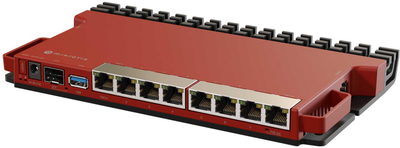 MikroTik | Maršrutizatorius | L009UiGS-RM | No Wi-Fi | 10/100/1000 Mbit/s | Ethernet LAN (RJ-45) jungtys 8 | Mesh Support No | MU-MiMO No | No mobile broadband | 1x USB 3.0 type A