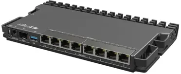 MikroTik RB5009UPr+S+IN | Maršrutizatorius | 7x RJ45 1000 Mb/s PoE, 1x RJ45 2,5 Gb/s PoE, 1x SFP+, 1x USB 3.0