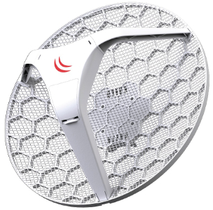 Maršrutizatorius MIKROTIK RBLHG-5nD LHG 5 CPE 5GHz 1x RJ45 100Mb/s 24.5dBi Antenna