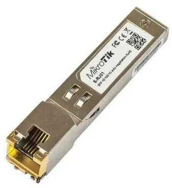 Šakotuvas MikroTik S-RJ01 | SFP modulis | 1,25Gb/s, RJ45, 100m