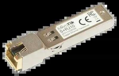 Šakotuvas MIKROTIK S+RJ10 SFP+ modulis 10Gb/s RJ45