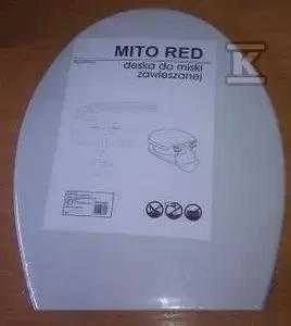 Mito By Cersanit Cersanit MITO Raudonas klozeto dangtis
