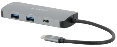 Mobilis USB-C adapteris su jungčių skydeliu