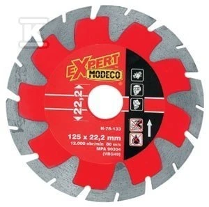 Modeco EXPERT segmento deimantinis šlifavimo diskas 230mm MN-78-135