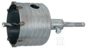 Grąžtas Modeco 65 mm SDS + Kornų gręžtuvai, pagaminti iš sukepinto karbido (MN-61-366)