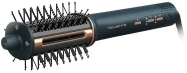 Rowenta Hair straightening brush/plaukų džiovintuvas | UB9720E0 | Ion conditioning | Number of heating levels 3 | 1100 W | Mėlyna/Copper