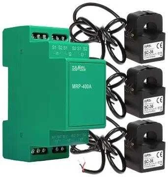 Zamel Supla Transformatoriaus išplėtimo modulis MEW-01 - 3x SC-36 400A transformatorius - Zamel MRP-400A