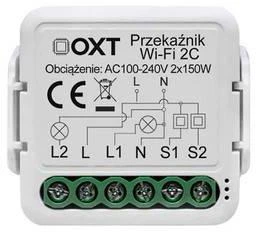 Tuya – dviejų kanalų mini relė – WiFi – Android/iOS programa – OXT T222