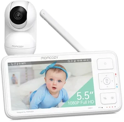 Momcozy BM014-WH12BA-A kūdikio garso jutiklis Balta