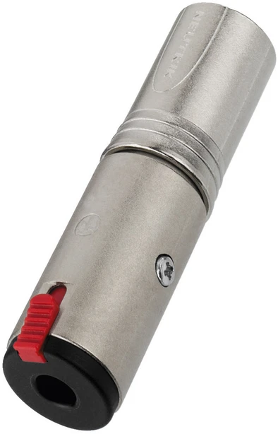 Monacor NA-3MJ audio adapteris su fiksatoriumi