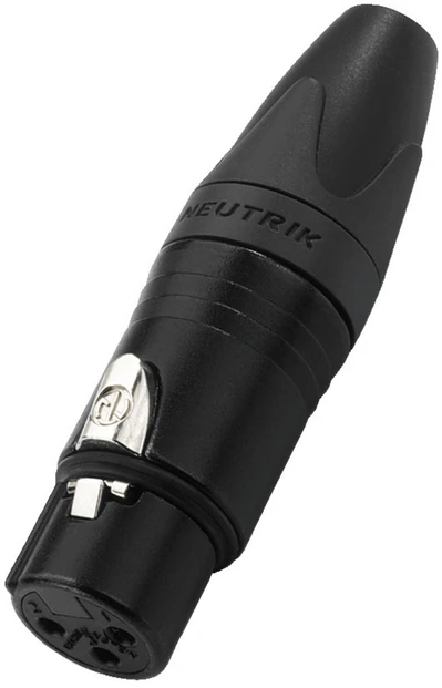 Jungtis XLR/f Neutrik NC3FXX-B