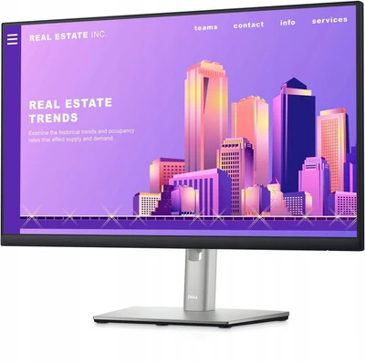 Monitorius Dell | LCD | P2422H | 24 " | IPS | FHD | 16:9 | 60 Hz | 5 ms | 1920 x 1080 | 250 cd/m² | Audio | HDMI jungtys quantity 1 | Sidabrinis | Garantija 36 mėn.