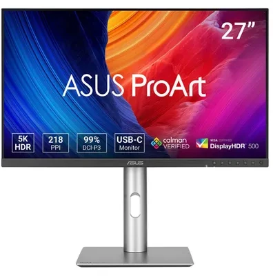 Monitorius ASUS PA27JCV – 27 colių | 5K | IPS | Patvirtintas „Calman“ | 99 % DCI-P3