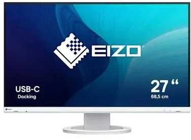 Monitorius EIZO FlexScan EV2720S-WT - IPS | 27" | QHD | sRGB 10bit | Pivot | Baltas