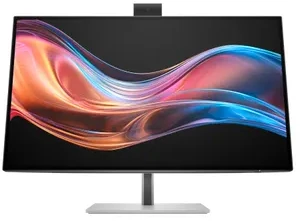 HP 727pm Series 7 Pro 4K Conferencing Monitorius – 27 colių 3840x2160 UHD 400 nitų 60Hz AG, IPS Juodas HDR 400, USB-C(100W/15W)/HDMI/DisplayPort Daisy-Chain, žiniatinklio garsiakalbiai, 5x, USB-5 RJ-45 LAN, reguliuojamas aukštis/pakreipimas/sukamas/sukamas, 3 metai