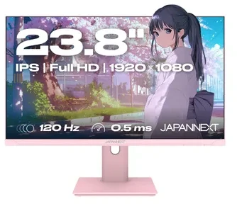 Monitorius JAPANNEXT 60,5 cm JN-I238FHD120F-HSP-PK 16:9 HDMI rožinis FHD
