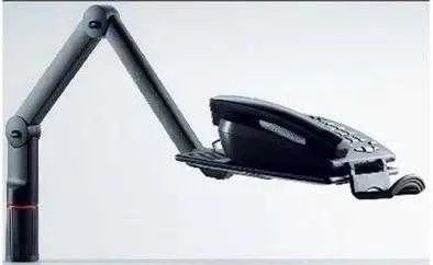 NOU Novus TalkMaster Telephone Swivel Arm telefono stovas / laikiklis