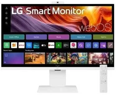 Monitorius LG | 32U850SA-W | 32 " | IPS | 16:9 | 60 Hz | 5 ms | 3840 x 2160 pikselių | 400 cd/m² | HDMI jungtys quantity 2 | Baltas