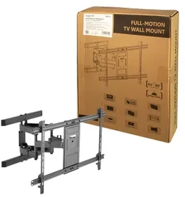 Laikiklis „LogiLink“ LOGILINK BP0115 televizorius, montuojamas ant sienos, 43–90 colių pakreipimas +3–15 pasukamas +-60 428 mm