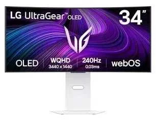 Monitorius LG UltraGear 34GX90SA - 240Hz | UWQHD | 34" | OLED | 0.03ms