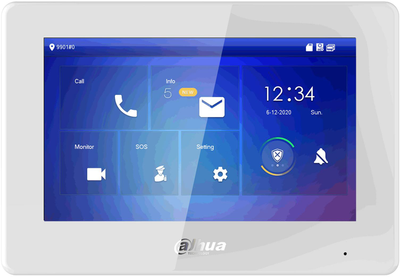 Monitoriaus vaizdo domofonas DAHUA VTH5421HW-W