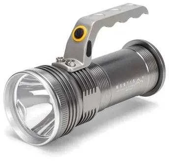 Montis Aluminiowa ręczna latarka akumuliatorinė LED MT154 Pilkas Hand prožektorius