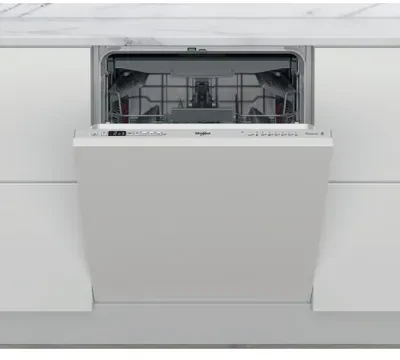 WHIRLPOOL Integruojamas Indaplovė WIC 3C33 PFE, D energijos klasė (senas A+++), 60 cm, Powerclean PRO, Trečias krepšelis, 8 programos