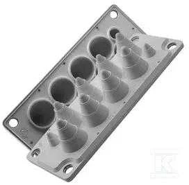 Morek Simet membraninis šoninis dangtelis MC 10-30 RAL7035 IP65 pilkas (89783006)