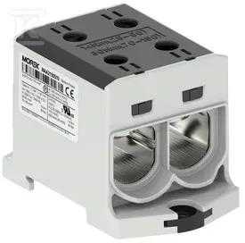 MOREK OTL150-2 jungtis, juodos spalvos, 2xAl/Cu, 25-150mm², 1000V AC / 1500V DC, universalus gnybtas MAA2150S10