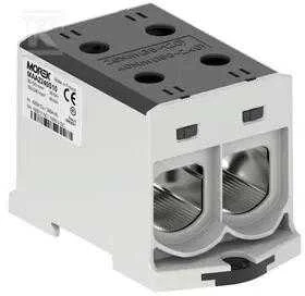 MOREK OTL240-2 jungtis juoda 2xAl/Cu 35-240mm2 1000V AC / 1500V DC universalus gnybtas MAA2240S10